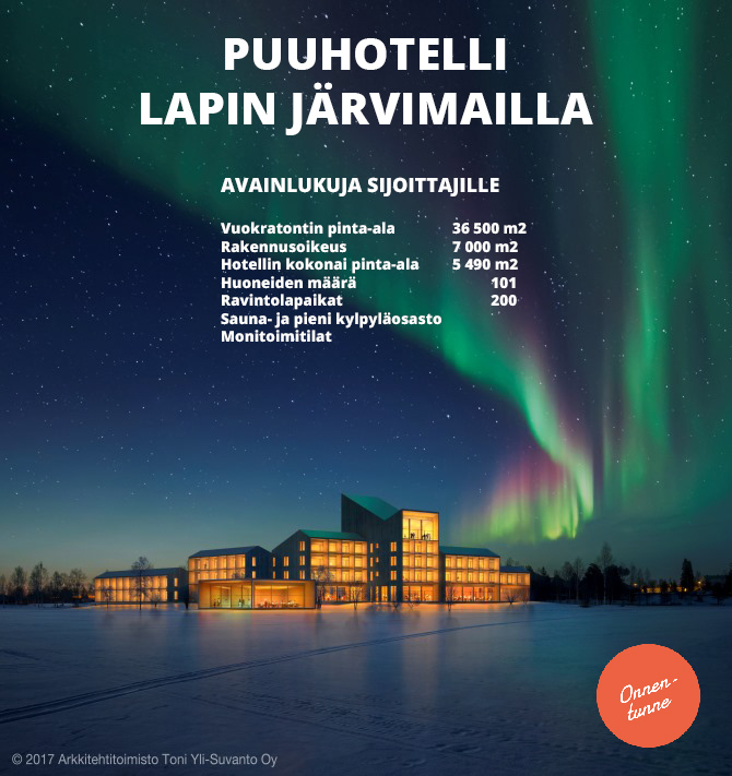 ToniYliSuvantoArchitects_KemijarvenPuuhotelli_kuvajarveltaFI Puuhotelli lapin Järvimailla.jpg