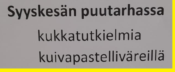 Hillatien koulu Syyskesän puutarhassa Nimikyltti.png